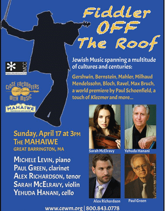 Fiddler Off the Roof Press Release