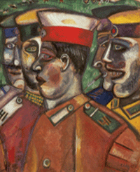 A Painting of Soldiers