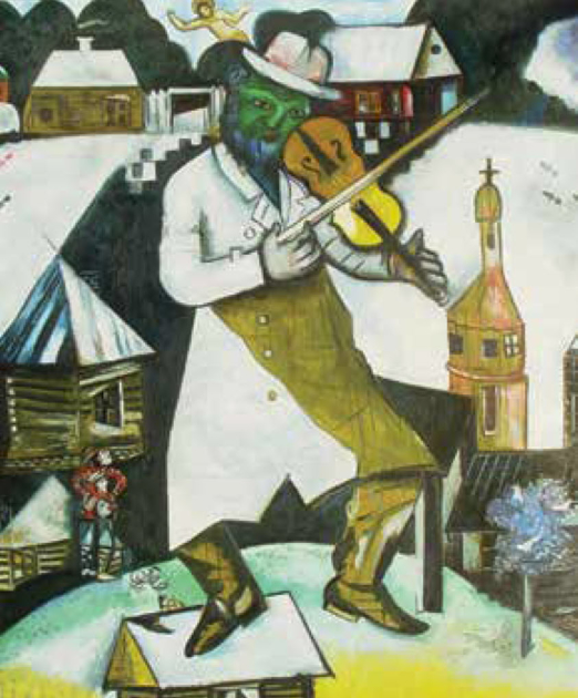Chagall The Fiddler