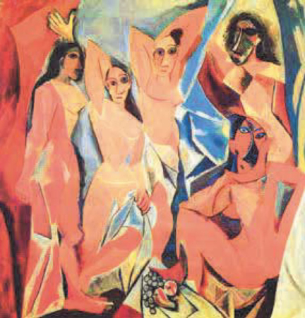 Pablo Picasso’s Les Demoiselles d’Avignon,1907