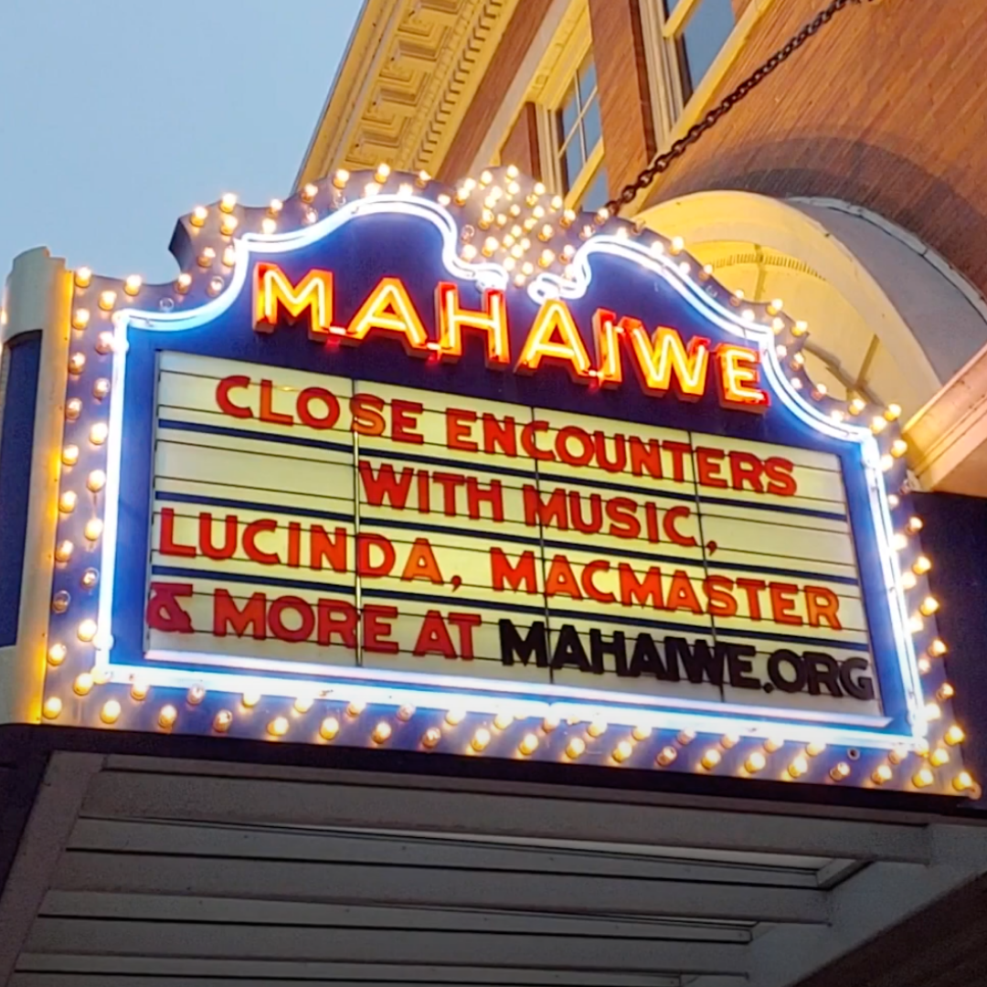 Mahaiwe Marquee for Close Encounters With Music
